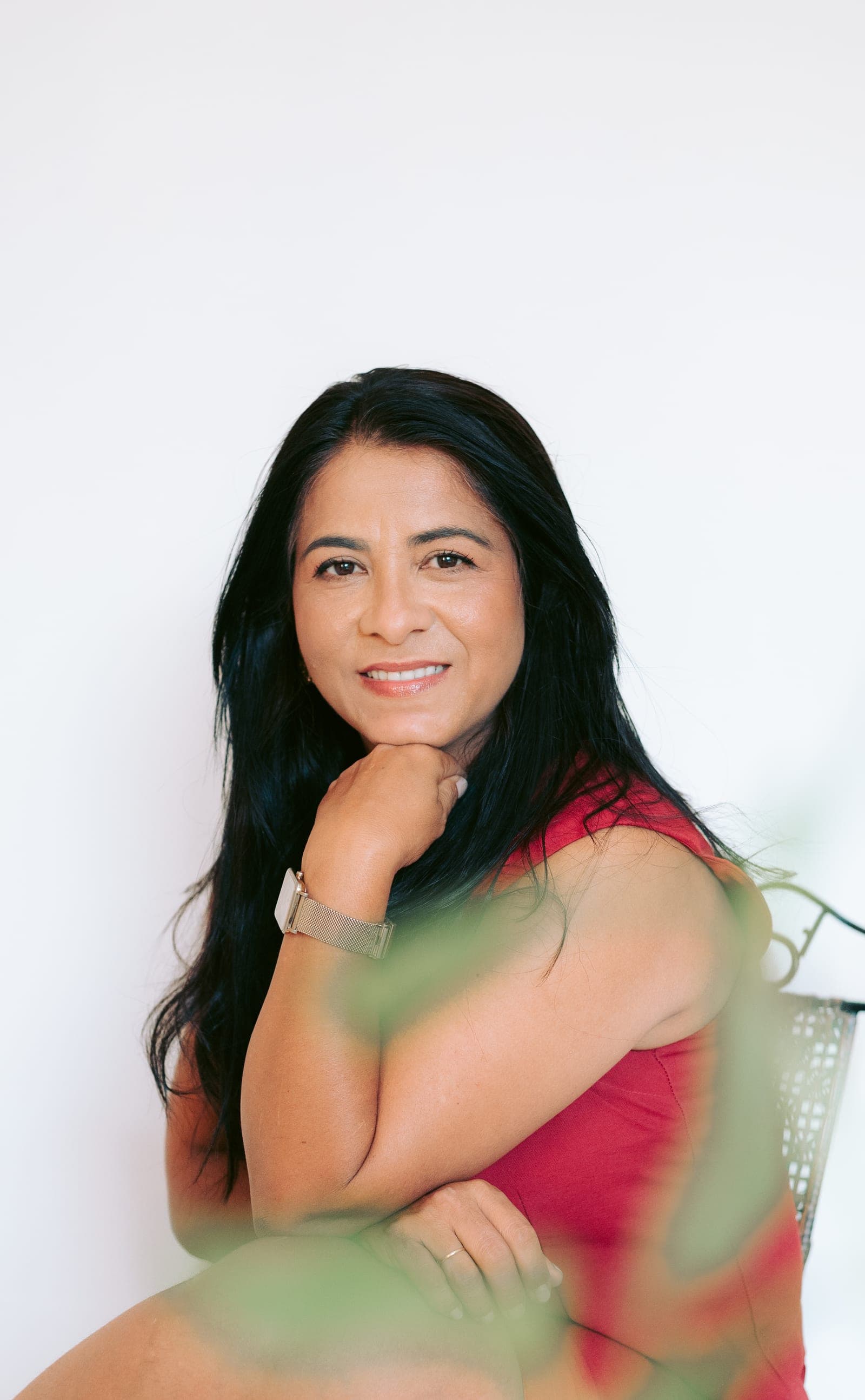 Alessandra Barbosa sorrindo